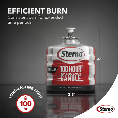 Sterno heritage of over a century in reliable entertaining lighting.