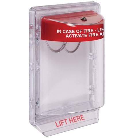 STI 1100 Stopper II cover assembly protects alarms from false triggers in schools.