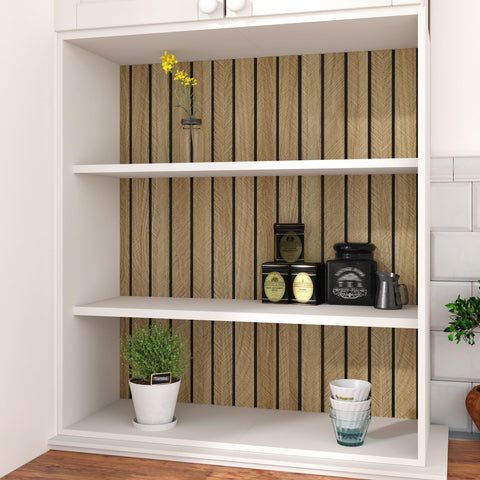STICKEEP wood wall panels are easy to wipe clean