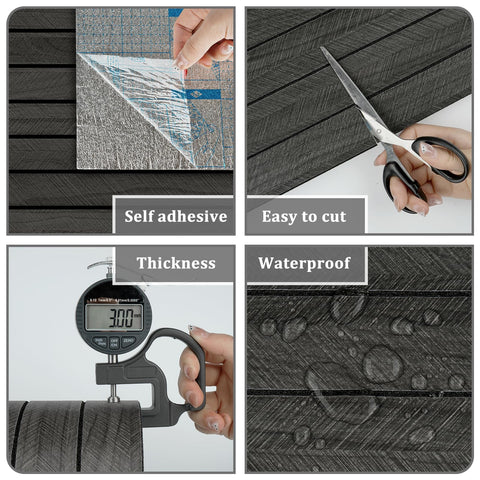 STICKEEP scratch-resistant wood panel ensures durability