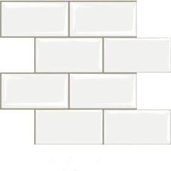STICKGOO 10-sheet subway tile pack ready for quick kitchen or bathroom backsplash.