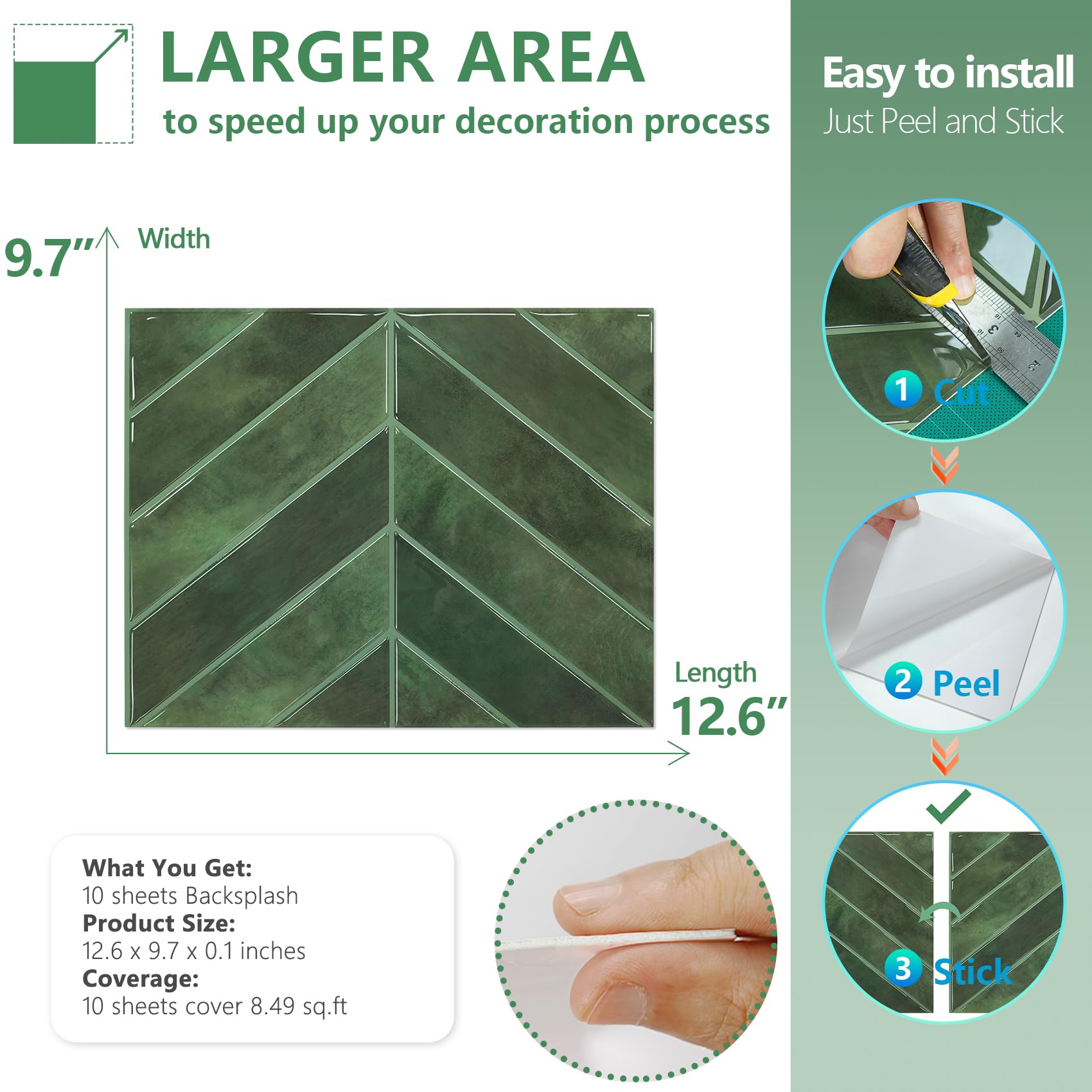 STICKGOO 2.5mm-thick tiles deliver durable coverage without warping