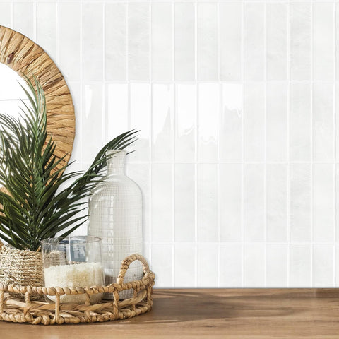 STICKGOO 3X stronger adhesive backing secures tiles on walls.