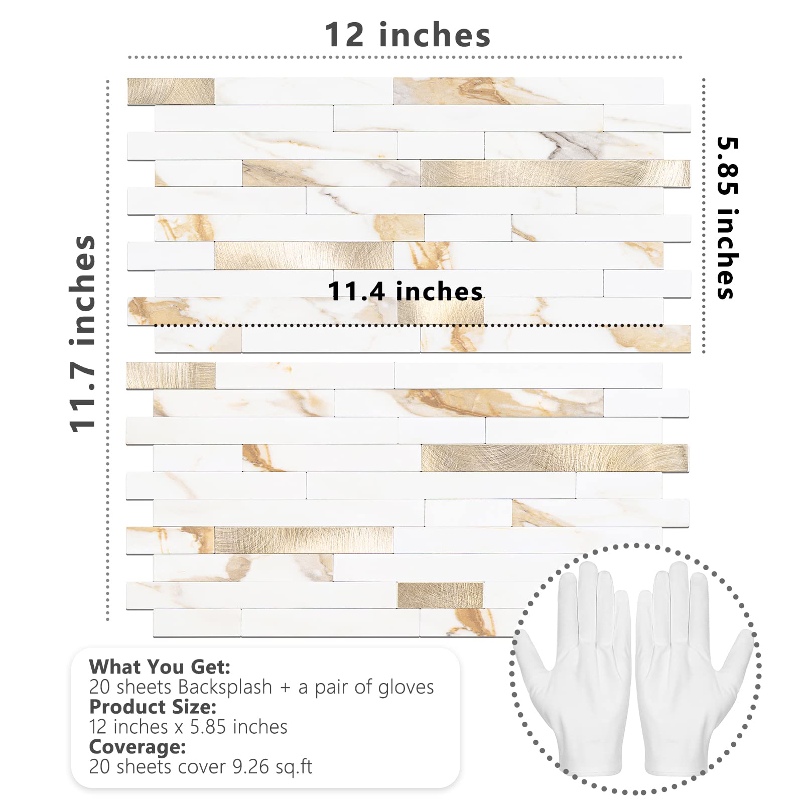 STICKGOO easy-cut tiles customize any space with a utility knife.