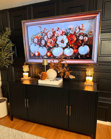 STICKGOO cutouts accommodate light fixtures as needed.