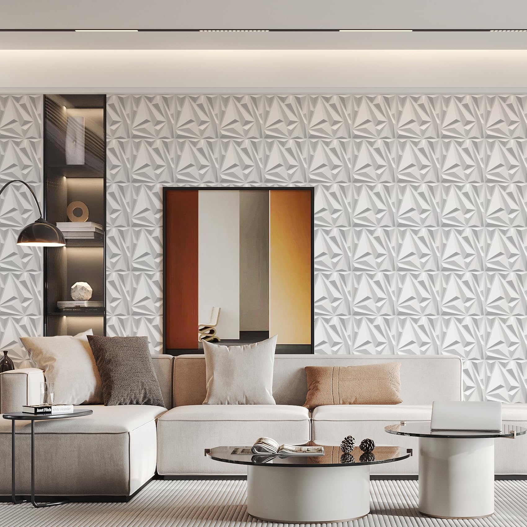 STICKGOO PVC panels are paintable for customized color schemes.