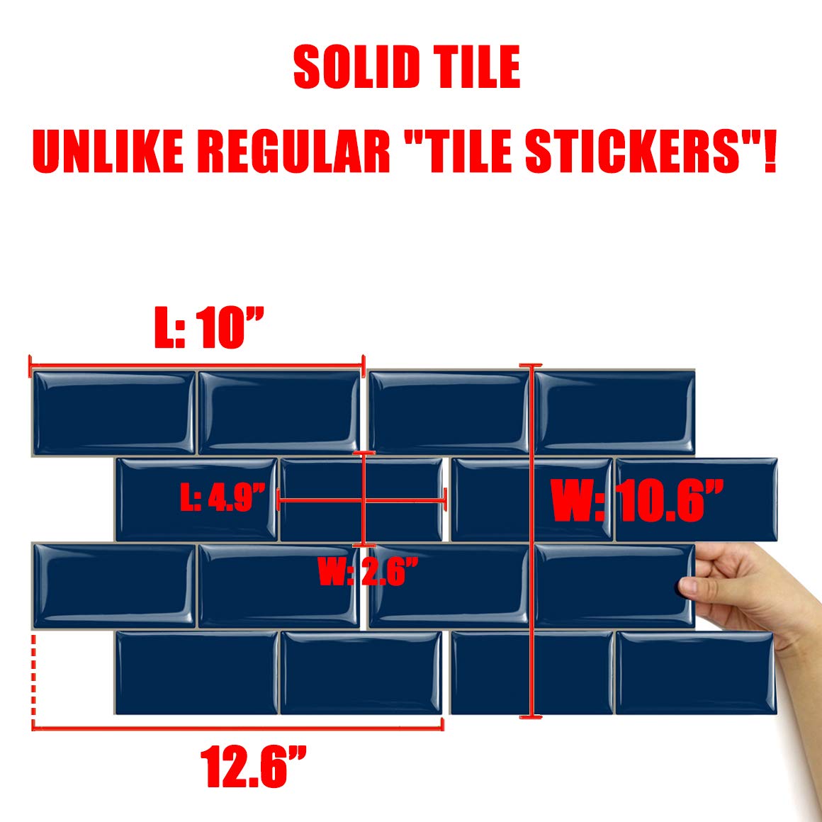 stickgoo thick-tiles closeup shows 2-2.5 mm thickness for sturdiness.