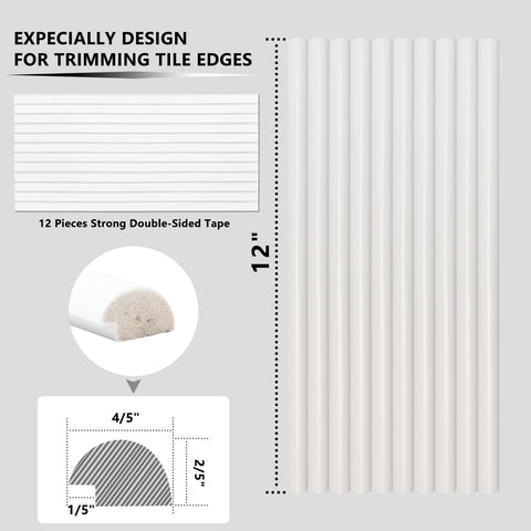 STICKGOO wall molding for quick and easy DIY installation.