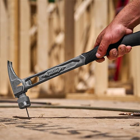Stiletto TiBone remodeling-framing hammer designed for durable use