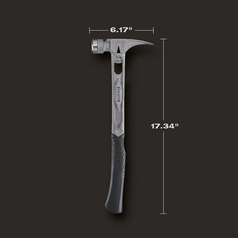 Stiletto TiBone replaceable grip and face extend tool life