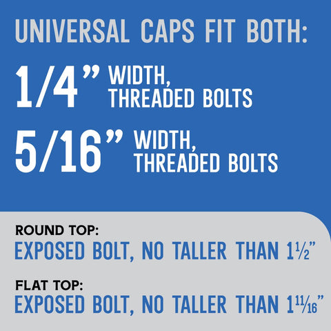 Stinky John's Tall Bolt Caps painted to match toilet porcelain