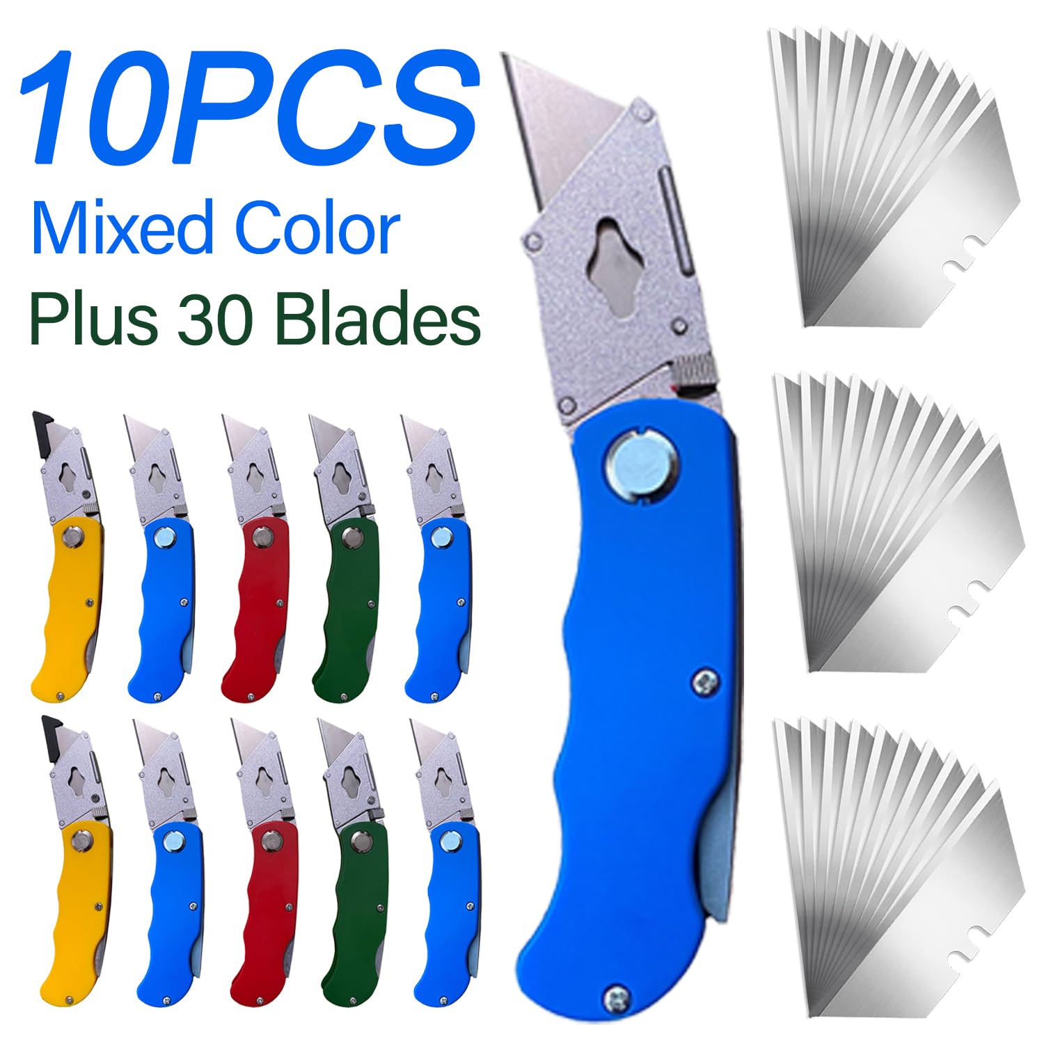 STINO 30 blades set ensures extended use and easy blade swaps.
