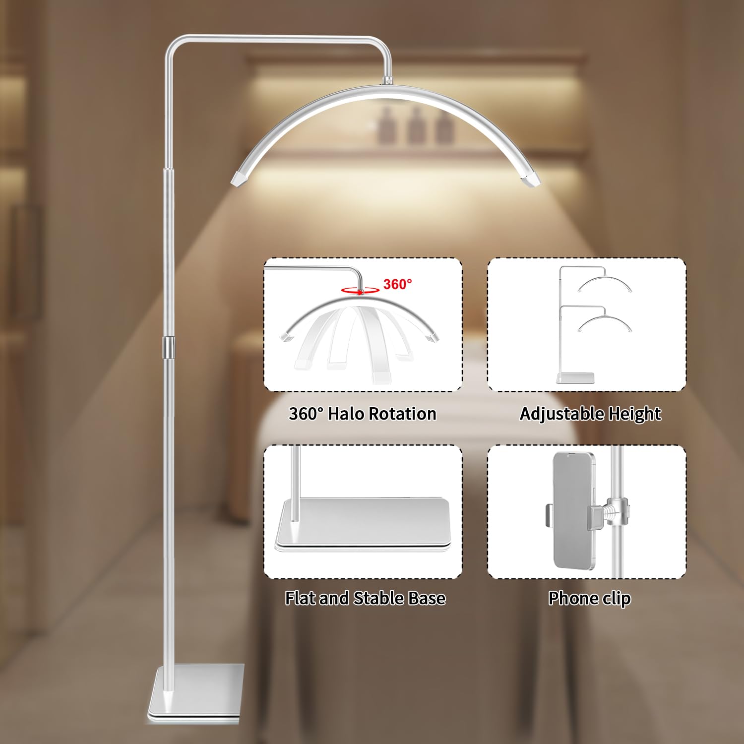Stjiatu lash light iron-aluminum frame combining style and durability