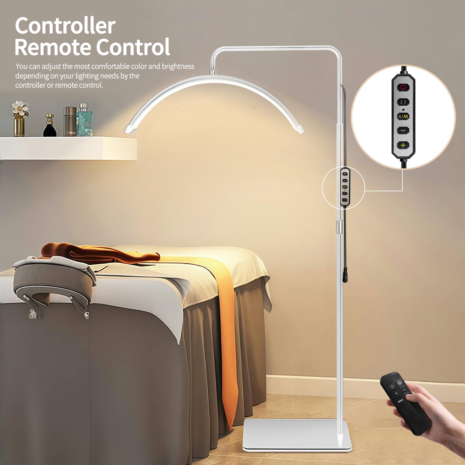 Stjiatu lash light power adapter included for quick setup