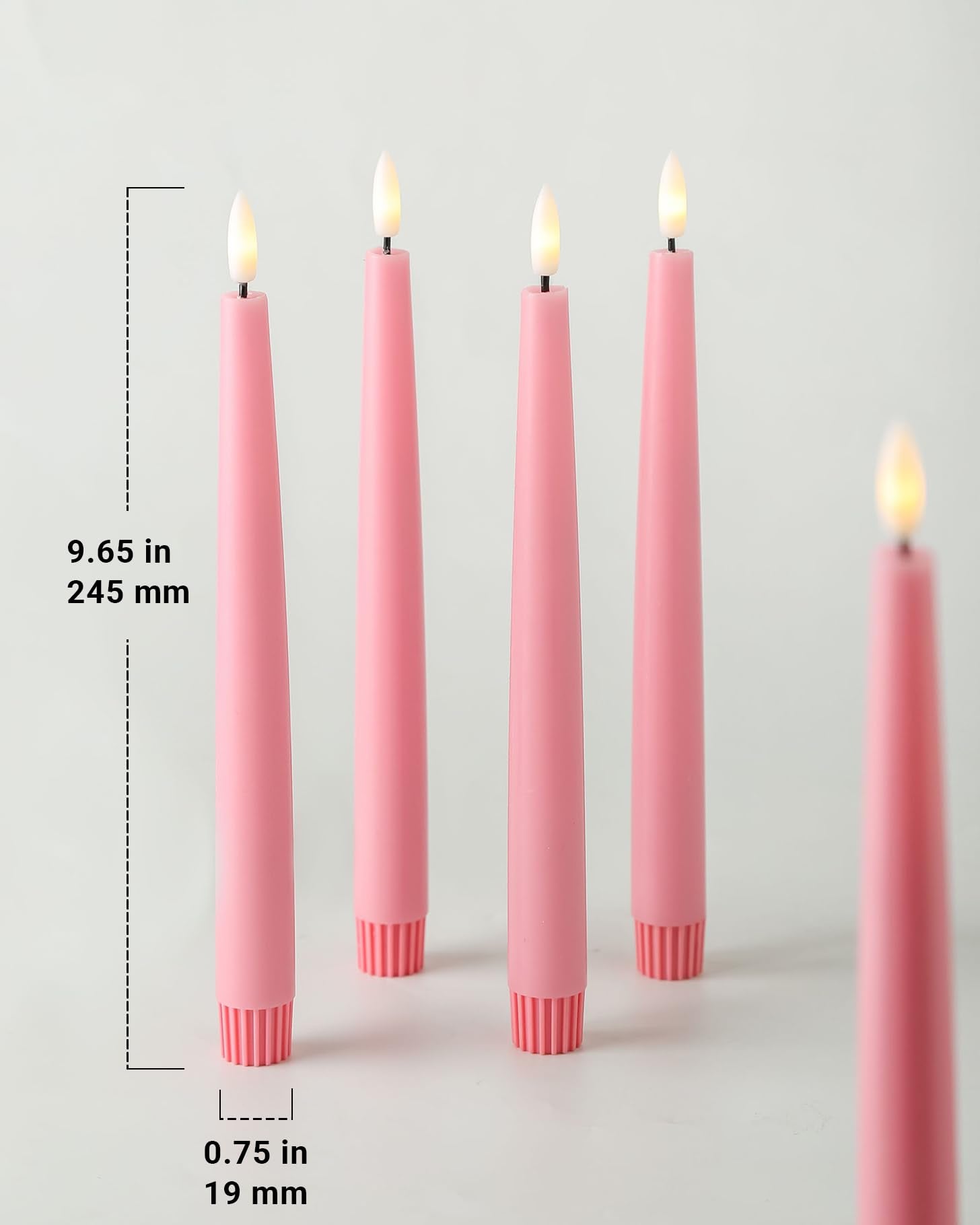 Stmarry candles offer up to 600 hours of cozy glow.