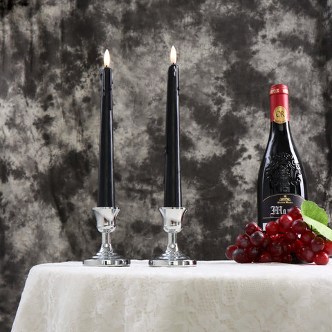 Stmarry candle dimensions 0.75-diameter by 9.65-inch height fit standard holders.