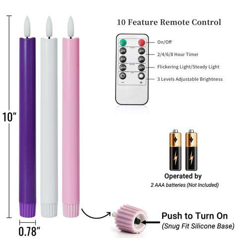 Stmarry color-variety set purple pink white for festive decor.