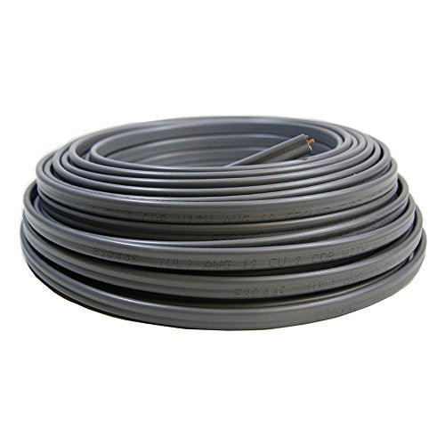 Stock Wire sunlight-resistant PVC jacket protects outdoor runs.