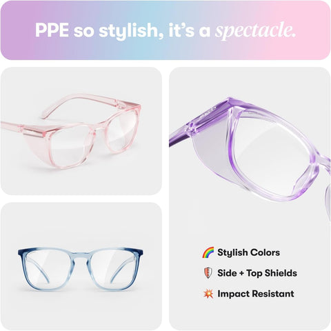 Stoggles Square Rx-friendly design accommodates corrective lenses