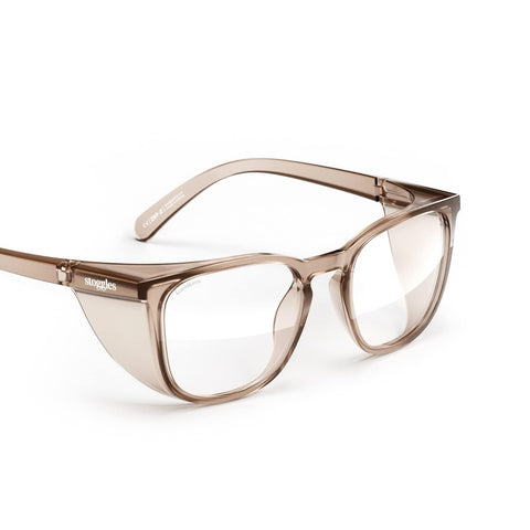 Stoggles Square safety glasses offer reliable eye protection with a sleek unisex design