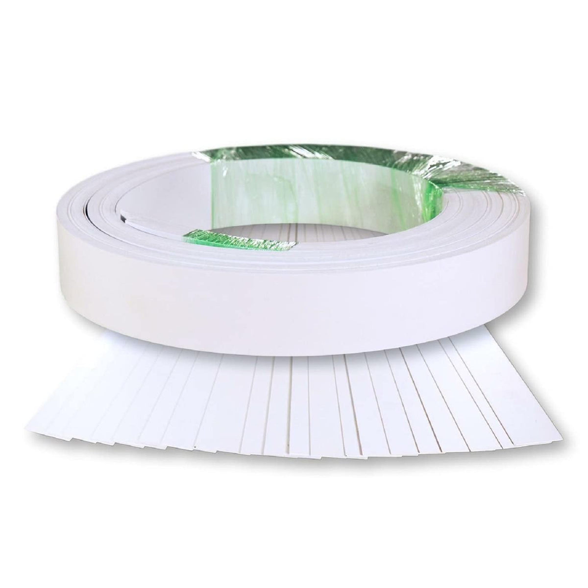 Stone Coat Template Material with 20 strips laid out for precise DIY templates.