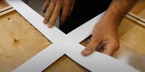 Stone Coat Template Material compatible with epoxy resin kits for large surface templating.