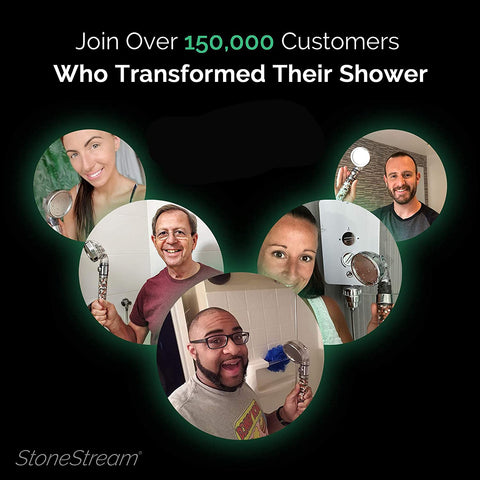StoneStream EcoPower jetting spray boosts cleaning power with focused streams.