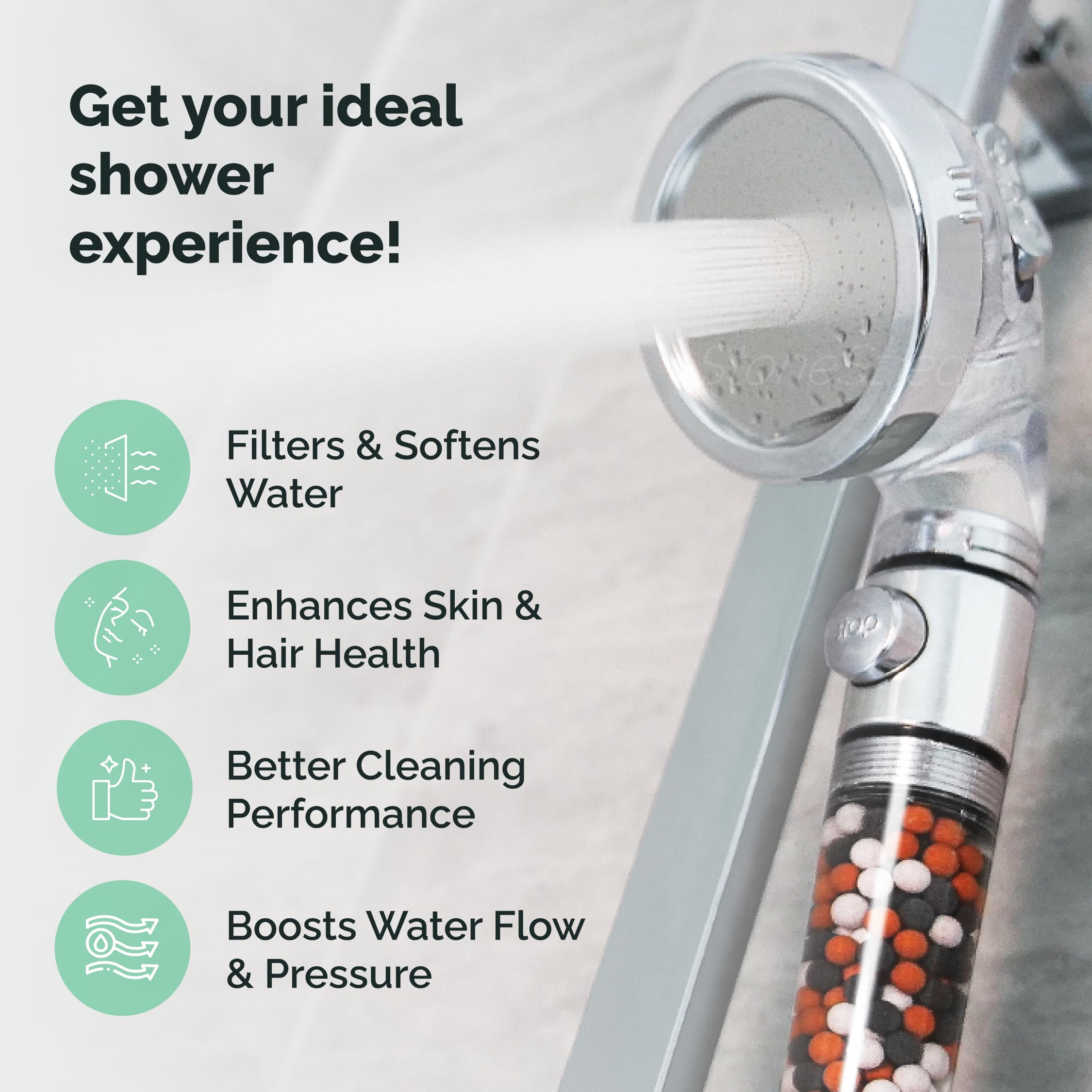 StoneStream Original on/off switch highlights efficient water use