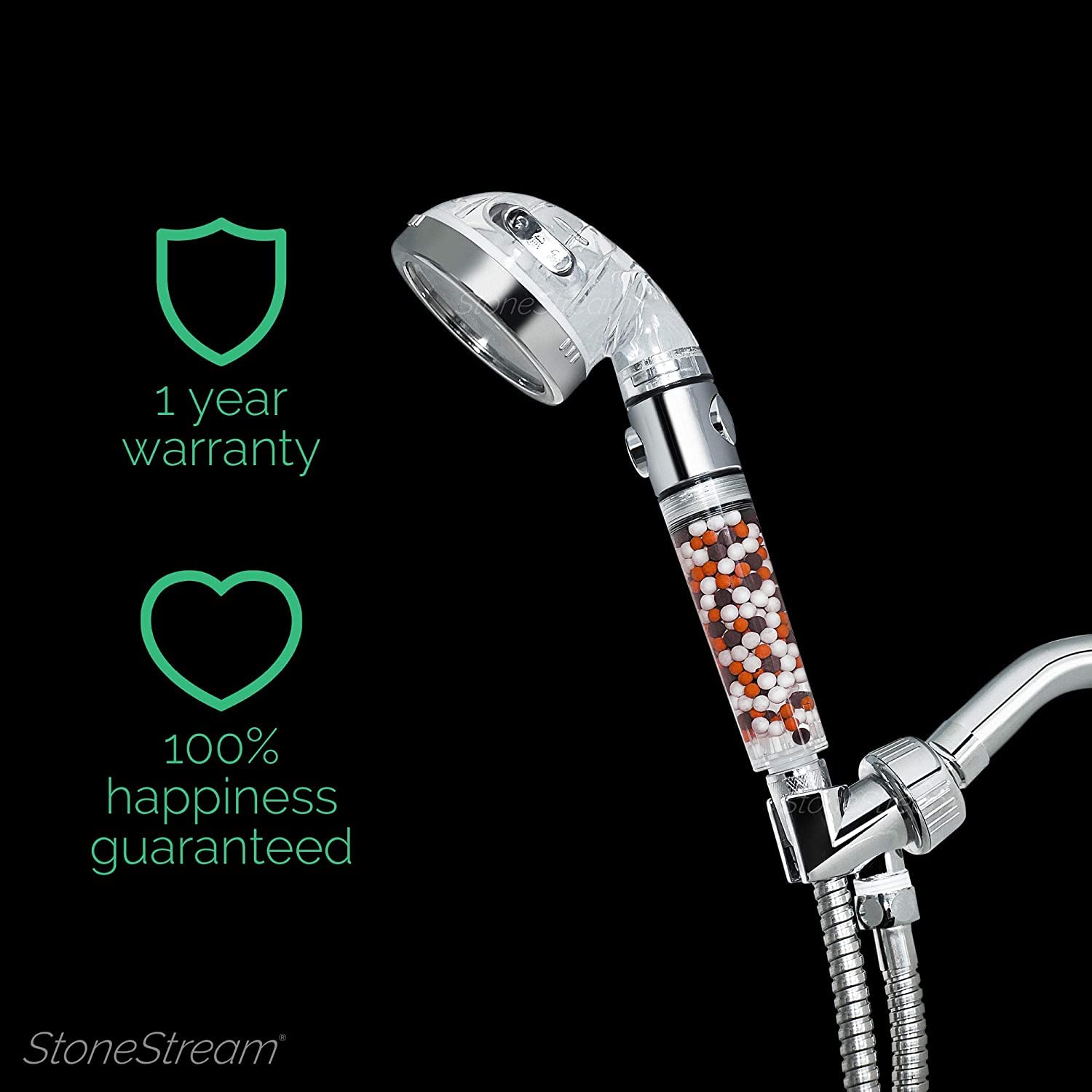 StoneStream Original soft water feel for smoother rinsing and skin comfort