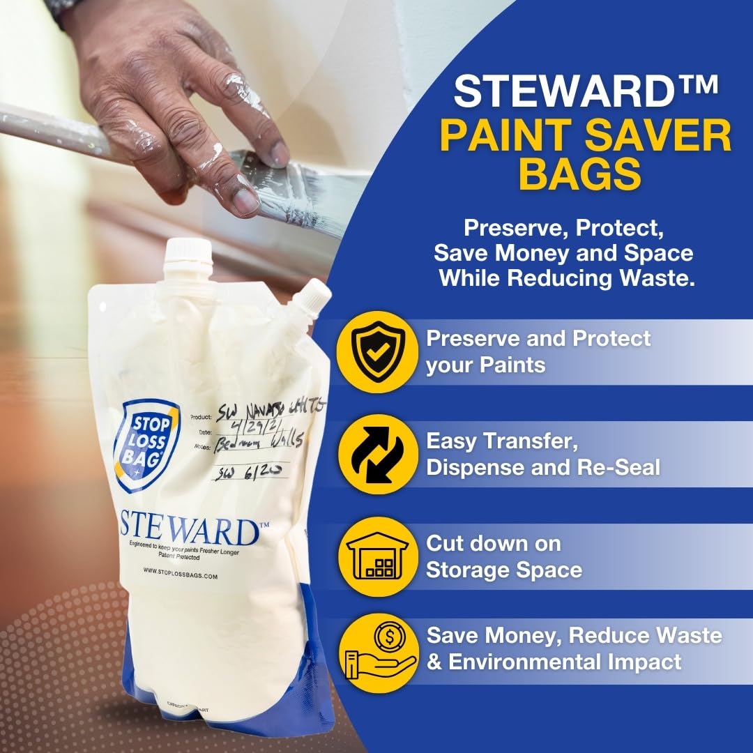 StopLossBags durable bag supports thick paints for dispensing