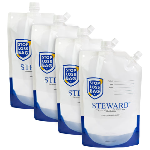 StopLossBags paint bag open pour for easy, controlled dispensing