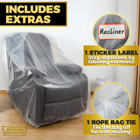 Storage Standard furniture cover waterproof layer guards against moisture in storage