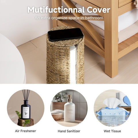 StorageWorks holds three rolls up to 5.5 inches for convenience