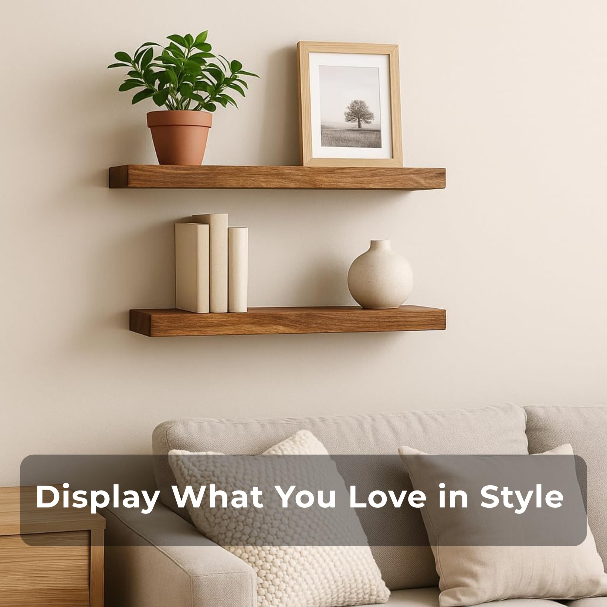 Store Indya included installation hardware enables quick, secure mounting