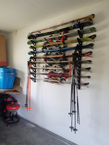 StoreYourBoard ABS construction supports up to 40 lbs for durable gear storage.