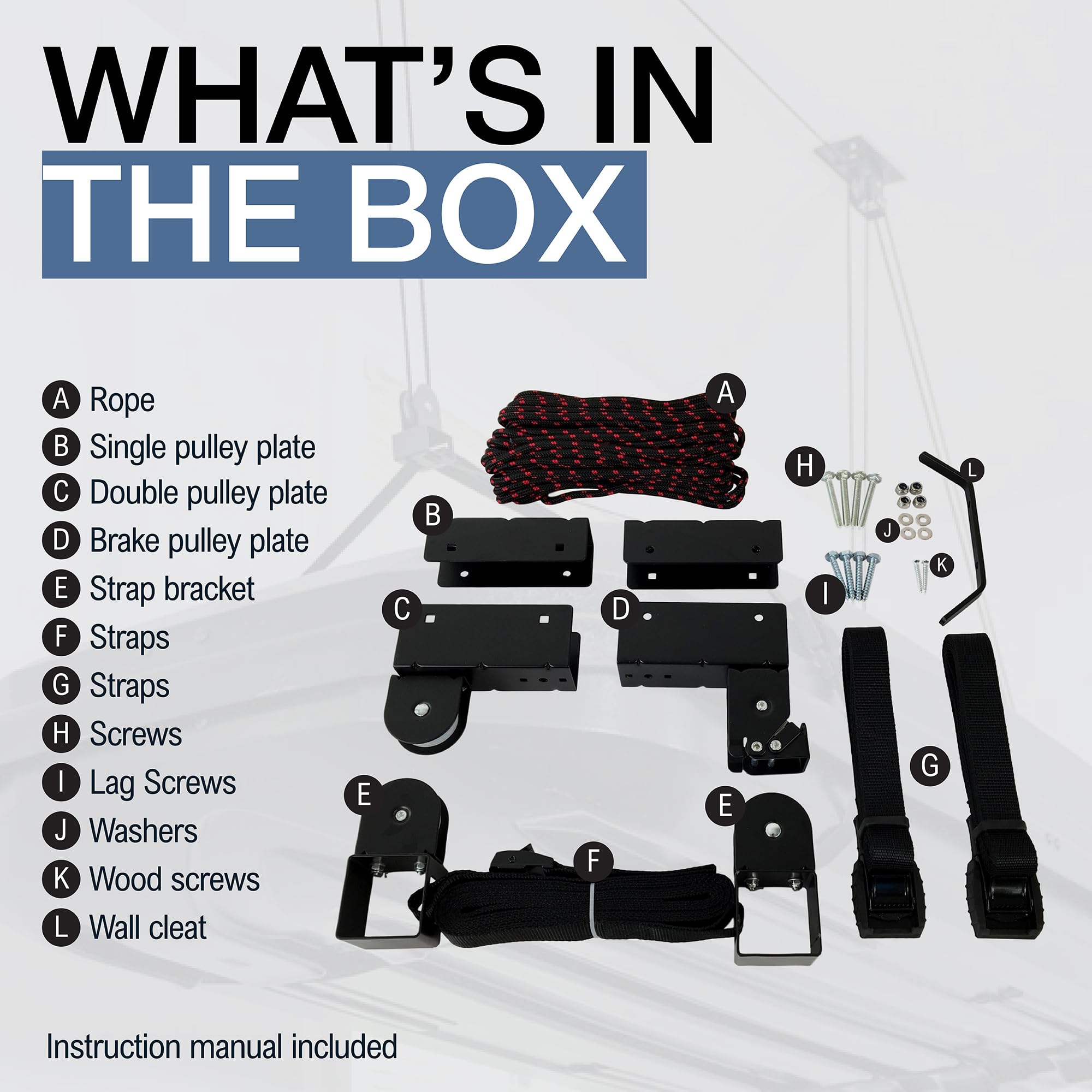 StoreYourBoard easy-install design supports joist-based mounting options.