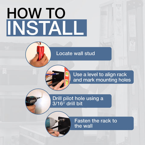 StoreYourBoard mounting hardware included for quick, secure installation.