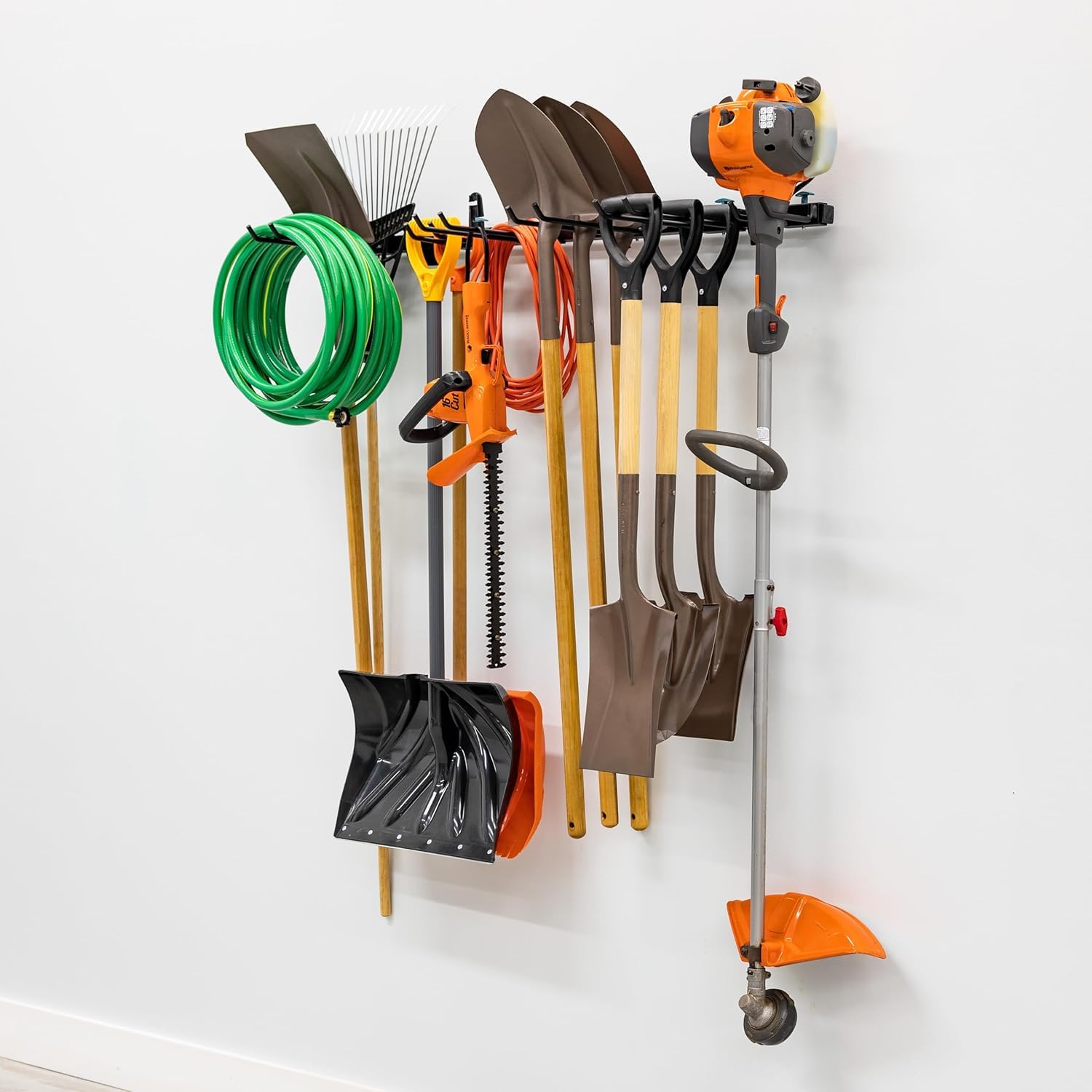 StoreYourBoard space-saving design frees floor space for projects and movement.