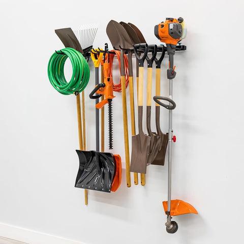 StoreYourBoard space-saving design frees floor space for projects and movement.