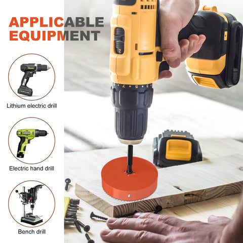 Storystore arbor with replacement drill bit for quick setup and reliable cuts