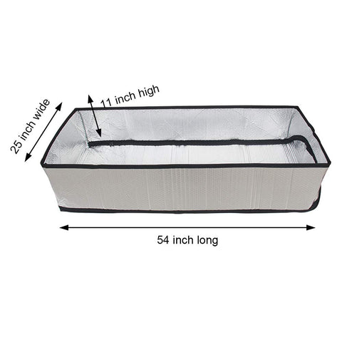 Storystore attic door insulation cover aluminum-bubble insulation blocks heat transfer year round.