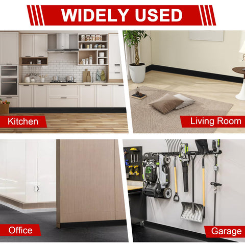 Storystore baseboard remains flexible and durable through daily use.