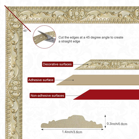 Storystore peel-and-stick adhesive back trim enables quick, clean installation on multiple surfaces