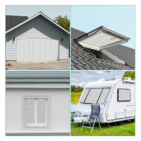 Self-adhesive pads enable quick, secure installation on multiple surfaces.