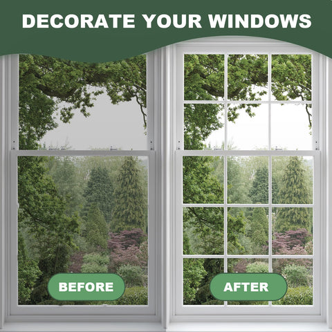 Storystore Window Grid Kit wide applications for walls, doors, and windows.