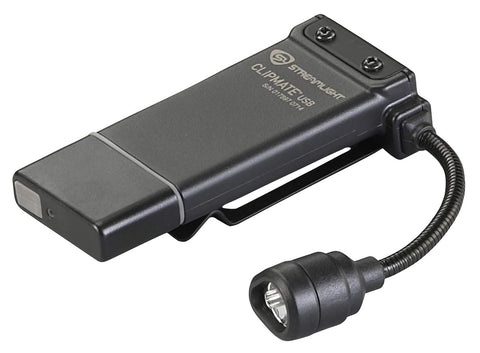 Streamlight ClipMate clipped to a hat for hands-free work lighting.