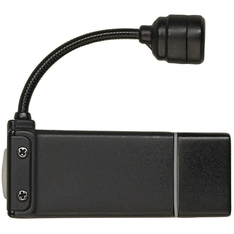 Streamlight ClipMate red LED preserves night vision during nighttime tasks.