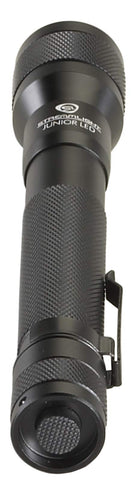 Streamlight Jr. 71500 nylon holster attached to a belt