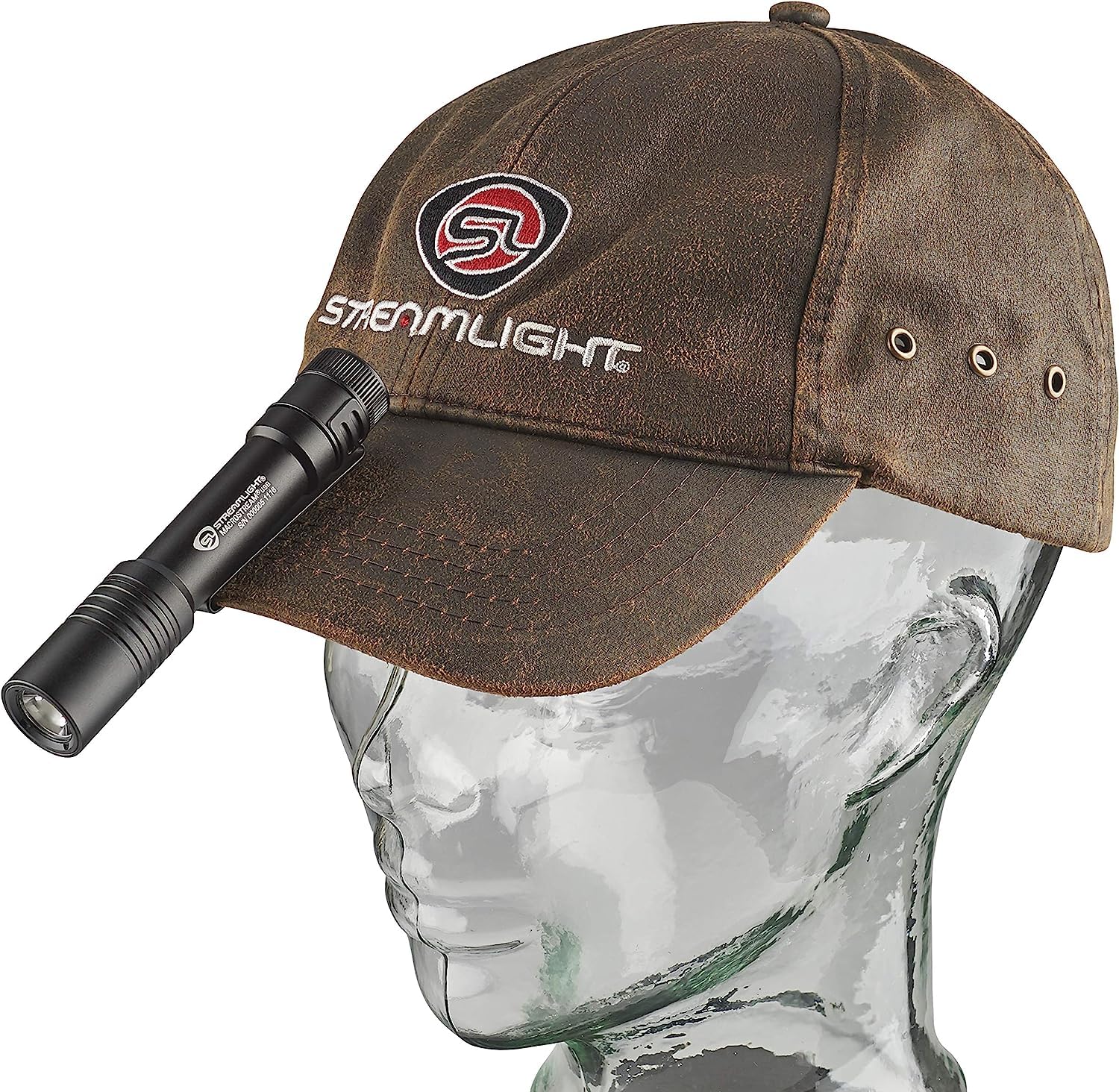 Non-slip knurled aluminum body of MacroStream for secure grip