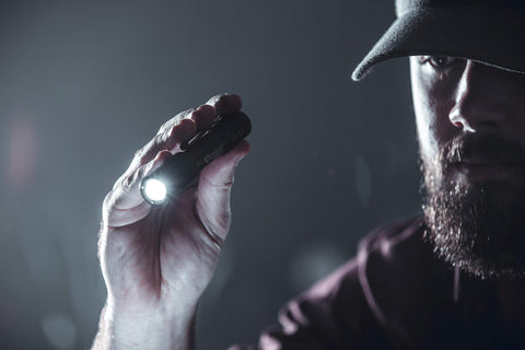 Push-tail switch offering momentary and constant-on lighting